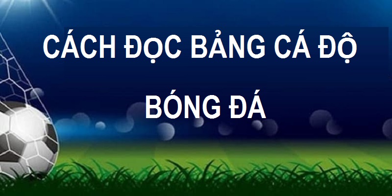 Cách đọc bảng cá độ bóng