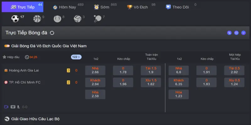 Khám phá cơ hội cá cược hấp dẫn tại trang Thể thao 33win